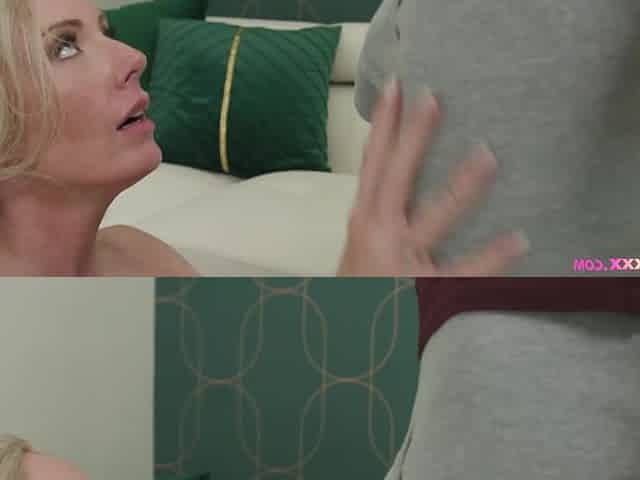 The mature woman, Sadie Summers, experiences a gratifying anal creampie.