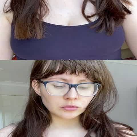 Amateur Teen Blowjob Under the Cover