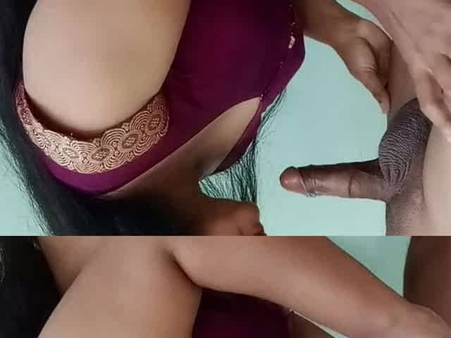 Indian Big Boobs Bhabhi Teaching Her Devar How to Fuck