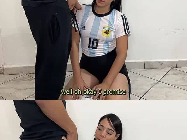 Playing soccer with my nice-looking large-bootied mother I'd like to fuck