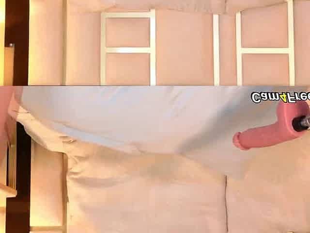 Toy Pounding Her Tight Teen Pussy