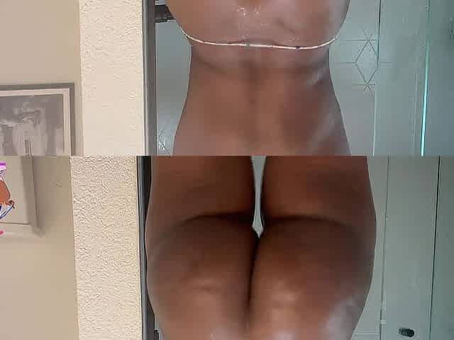 After Shower Butt Shaking