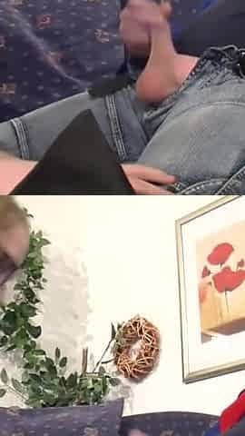 Mature man loves a young pussy