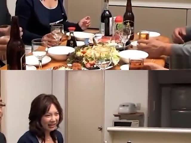 Busty Oriental Wife Gets Pounded By Her Husband And A Friend Video