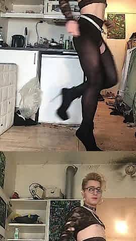 Sissy floozy boi Jes Brinch