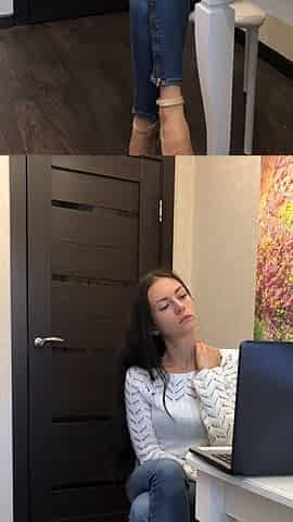 Non-nude Stretching