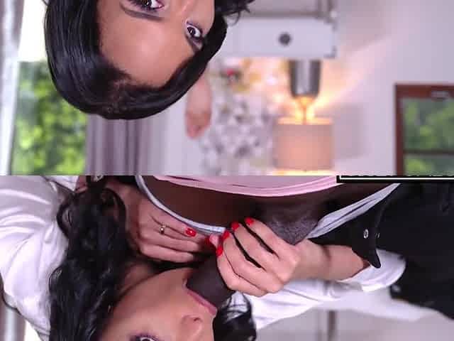 Brunette Hottie Anissa Kate Gets A Taste Of Big Black Cock
