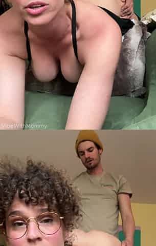 MILF Bombshell Makes Him Bust in Jewish Cowgirl