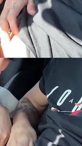 Marika Milani: a Blowjob in the Car and Then She Gets Fucked Doggy Style on the Couch