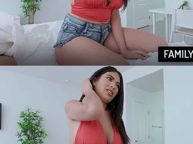 Lustful Honey Begging for Stepdad's Large Weenie And Screaming For Greater amount