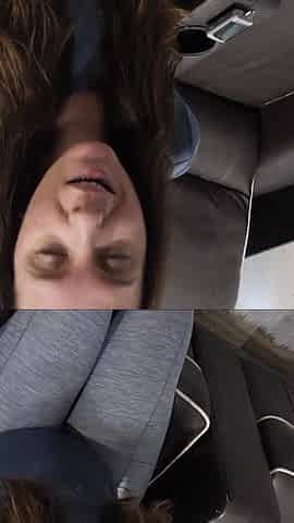 Getting Out of an Arrest with a Blowjob and Cum on My Soles
