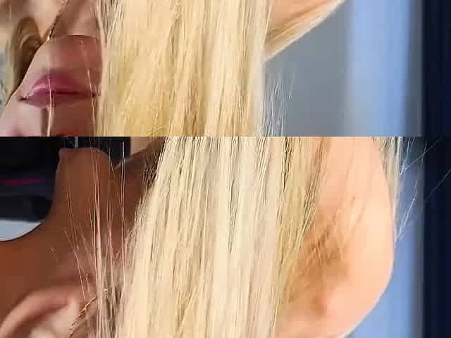 Stunning blonde lesbians sexy dance