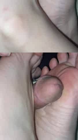 foot job from sexy wife beautiful feet and soles