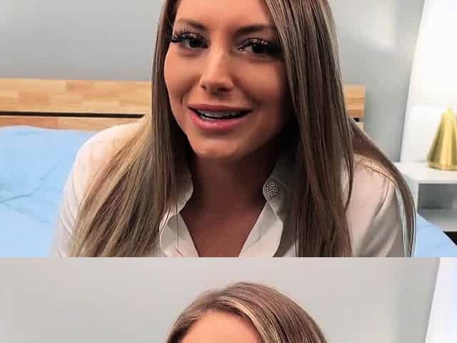 PropertySex Blonde Real Estate Agent with Big Natural Boobs