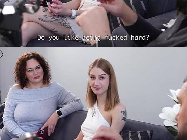 Anal Training and Butt Banging with a Biggest Rod during an interview with Sasha Paige!