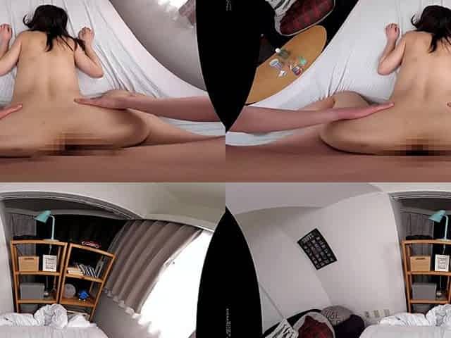 Japanese vr beauty shares small tits pov sensual thrills