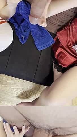 Two Real College Girls First Ignore a Big Dick Guy and Then Makes Him Cum Twice on Their Feet and Legs