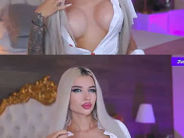 Large Titty Golden-haired Soaked Jessye 13