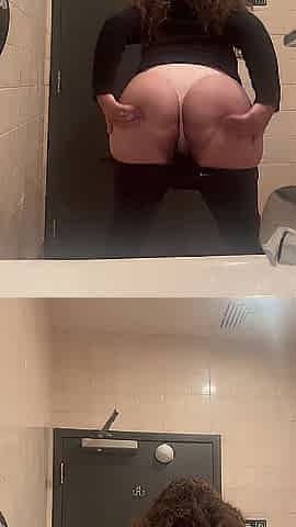 Student Shaking Large Butt in DMV