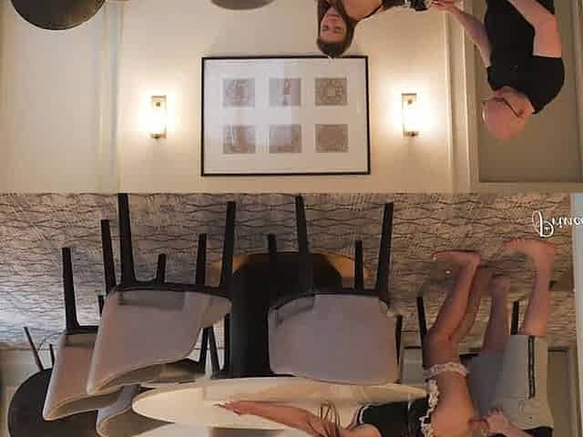 Slammed hotel maid creampied, Princess Alice's whorish teenager pussy. One horny gonzo bitch.