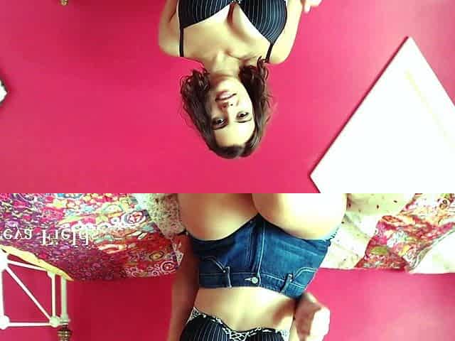 Sexy webcam brunette with big boobs