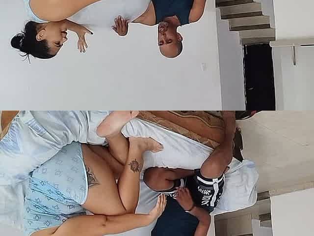My Husband's Best Friend Gives Me a Good Fuck While We're Home Alone and Leaves Me All Covered in Cum