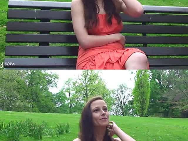 Damjana nude in Public 1