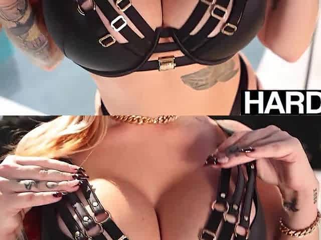 HARDX - Inked & Stacked Vixen Deepthroats & Rides GIANT Penis
