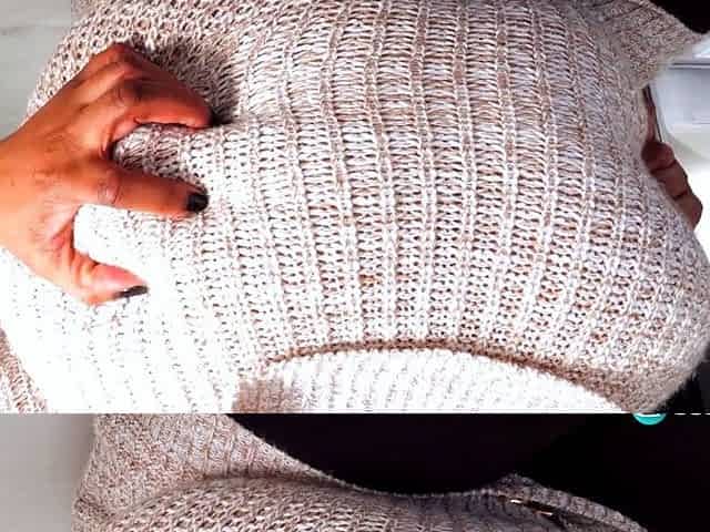 Africa Sexxx Shows Off Her Giant Tits And Gets Off