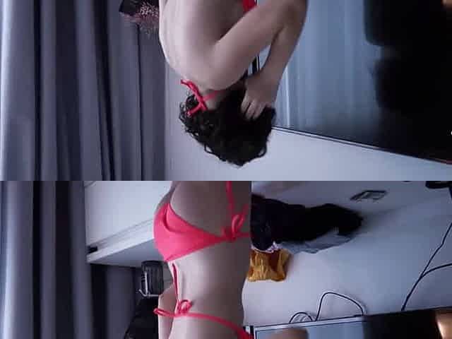 Naked cleaning female gives best blowage in hotel room - impressive porn!