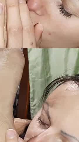 Lesbian Foot Fetish Close-up