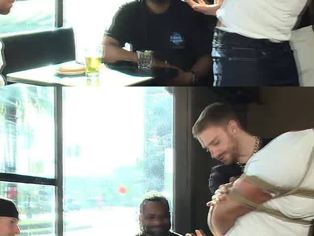 Horny crowd give Everett his birthday treat