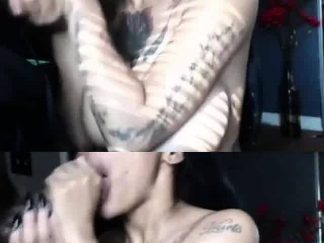 Nice Head Game - Ebony Webcam Show