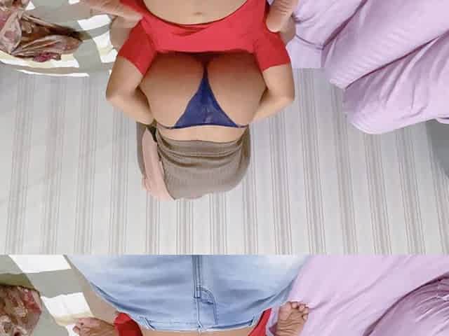 The Scandal of Cheating with My Girlfriend's Busty Stepmother