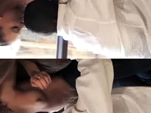 Hardcore interracial babe sucks and fucks big black cock