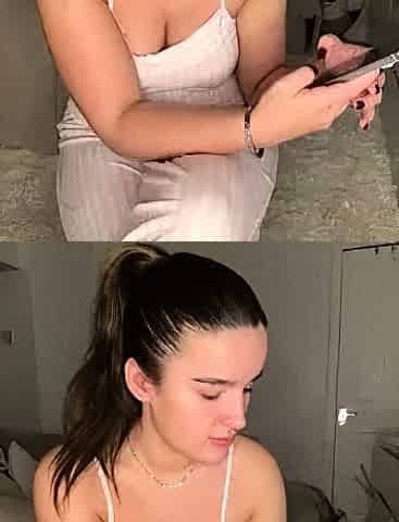 Chubby Brunette Big Boobs Dildo Masturbation