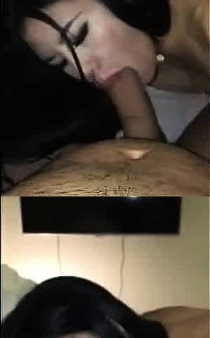Amateur Asian Girl Blowjob and Creampie POV