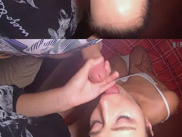 Kinky Pair Used Their Ally / Face and Mouth Bang / Huge Facial