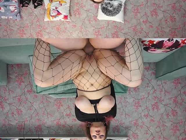 Sexy cowgirl and doggy anal.Ribald talk in Russian