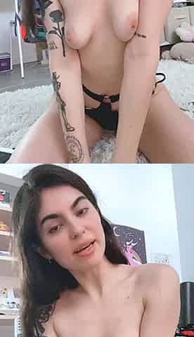 Hot amateur teen girl solos masturbation