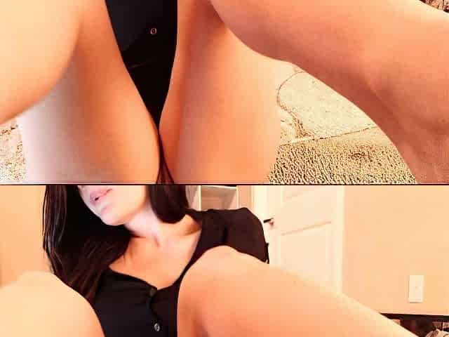 Brunette Solo Webcam Masturbation