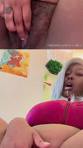 Black Breasty Close YOU up Vagina Play