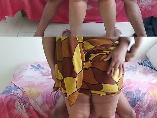 Desi Stepmom Riding on Neighbor Stranger's Big Cock