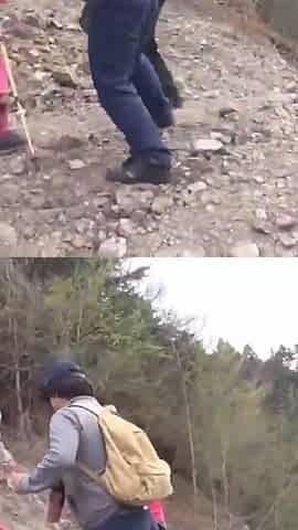 Busty Japanese Babe Fucked in the Mountains