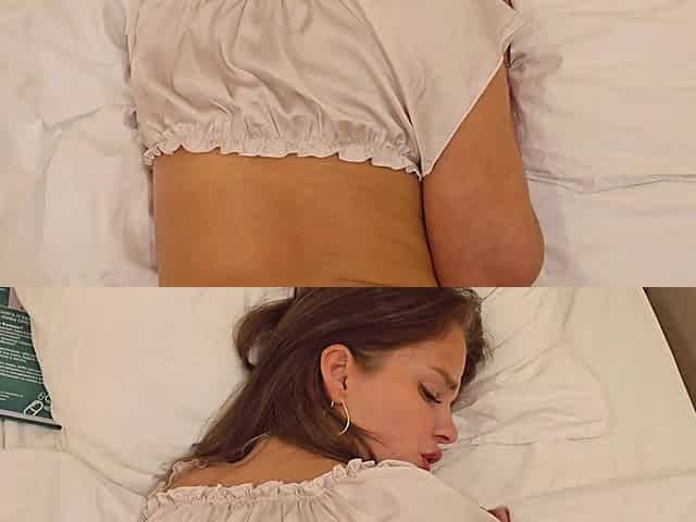 Pajama Sex with Her Stepsister Slut.