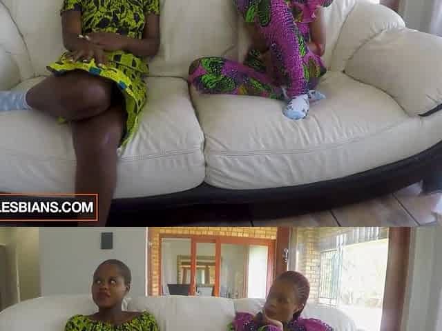 Large Breasts & Booty Ebony Lesbos Get Lascivious After Massage & Have Fantastic Sex