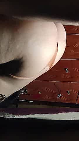 Roommate sits on her youthful roommate's dong