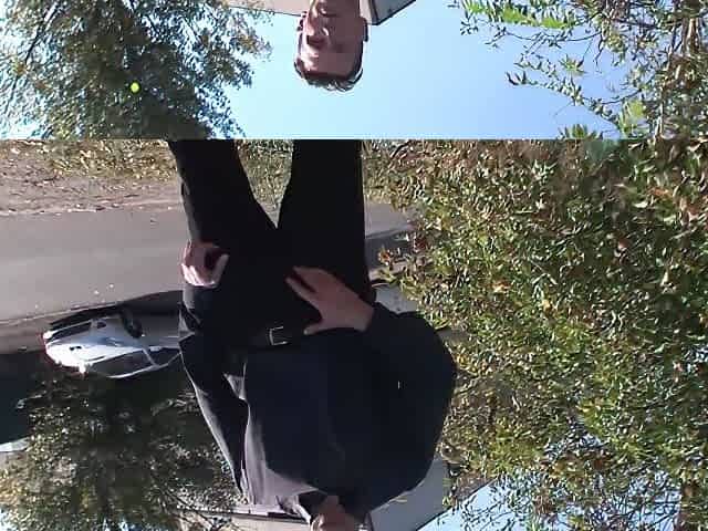 Choky Fucks A Brunette Outdoor