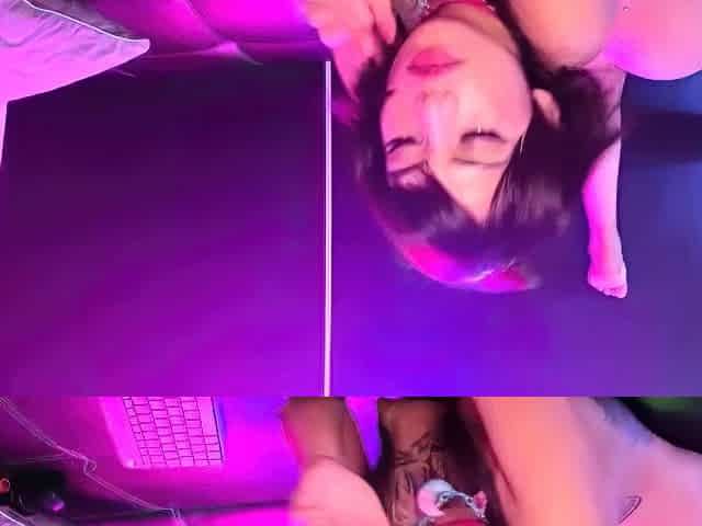 Close up teen foot worship