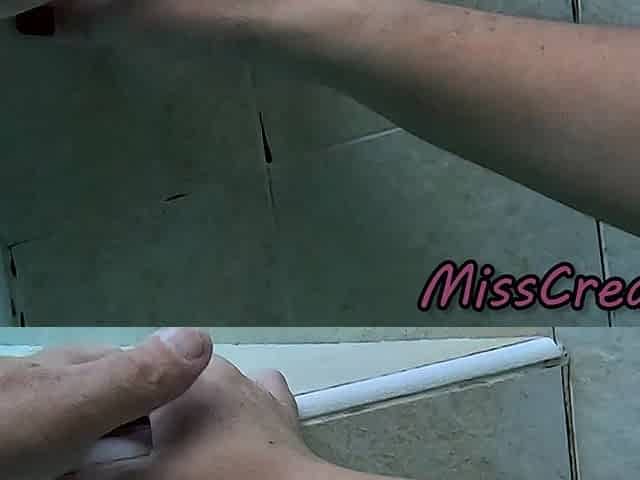 Flashing My Dick in Front of a Girl in Swimming Pool and Fucks Me - It's Very Risky with People Near - Misscreamy